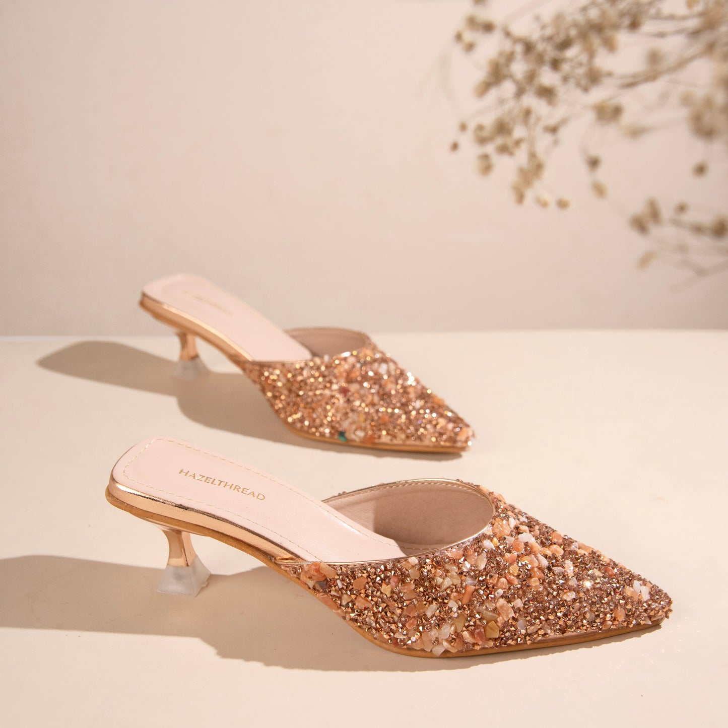 Rose Gold Toned Heels