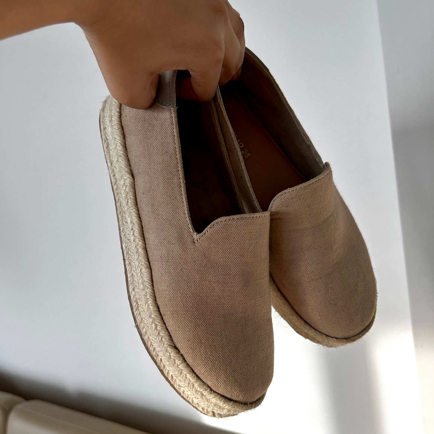 Vintage Earthy Espadrille Shoes