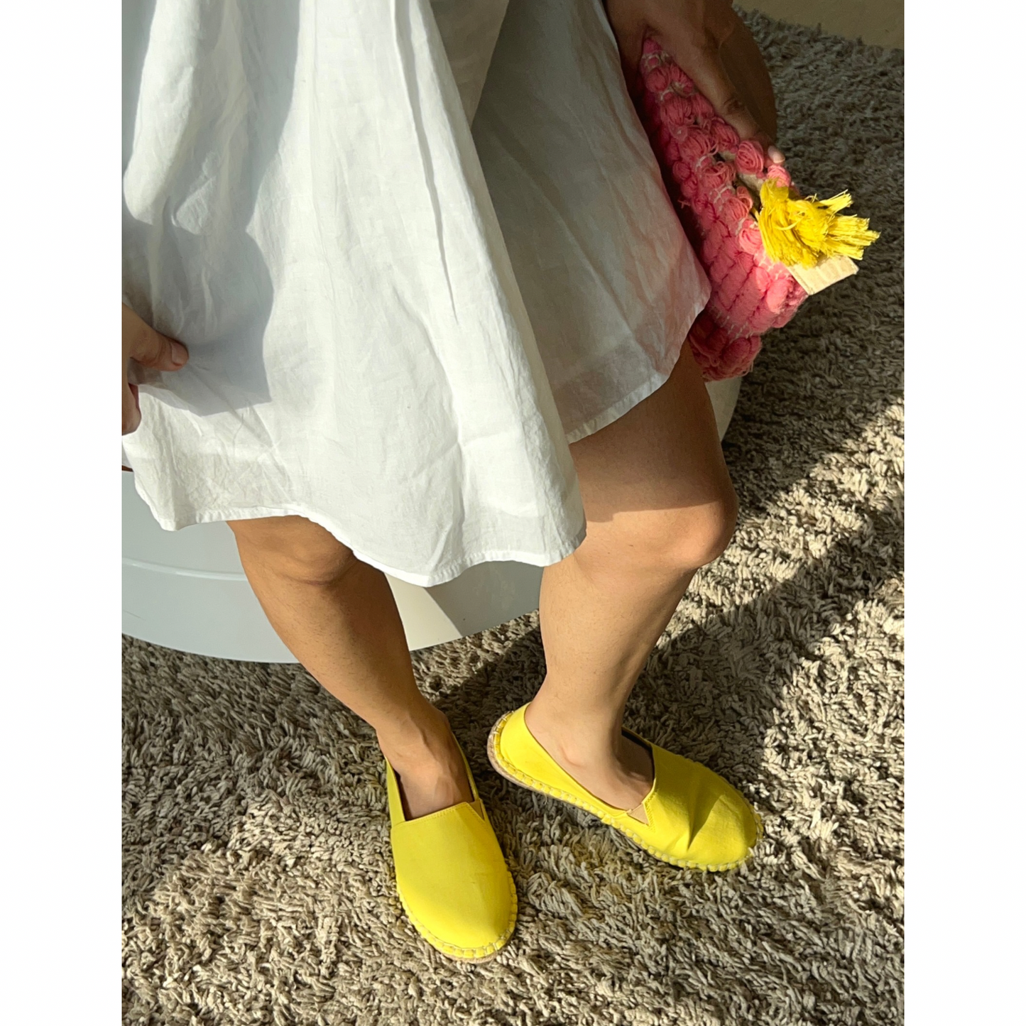 Yellow Summer Shoes