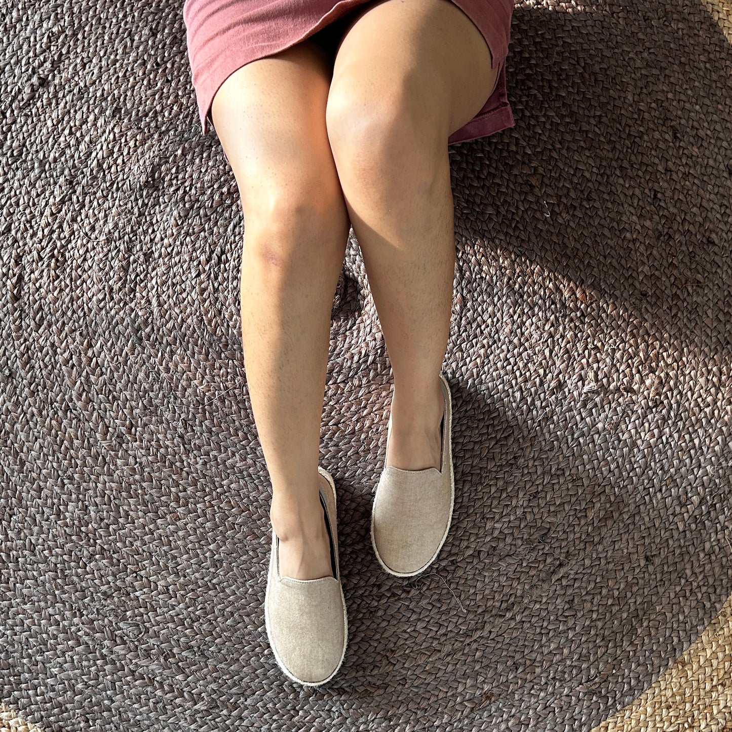 Vintage Earthy Espadrille Shoes