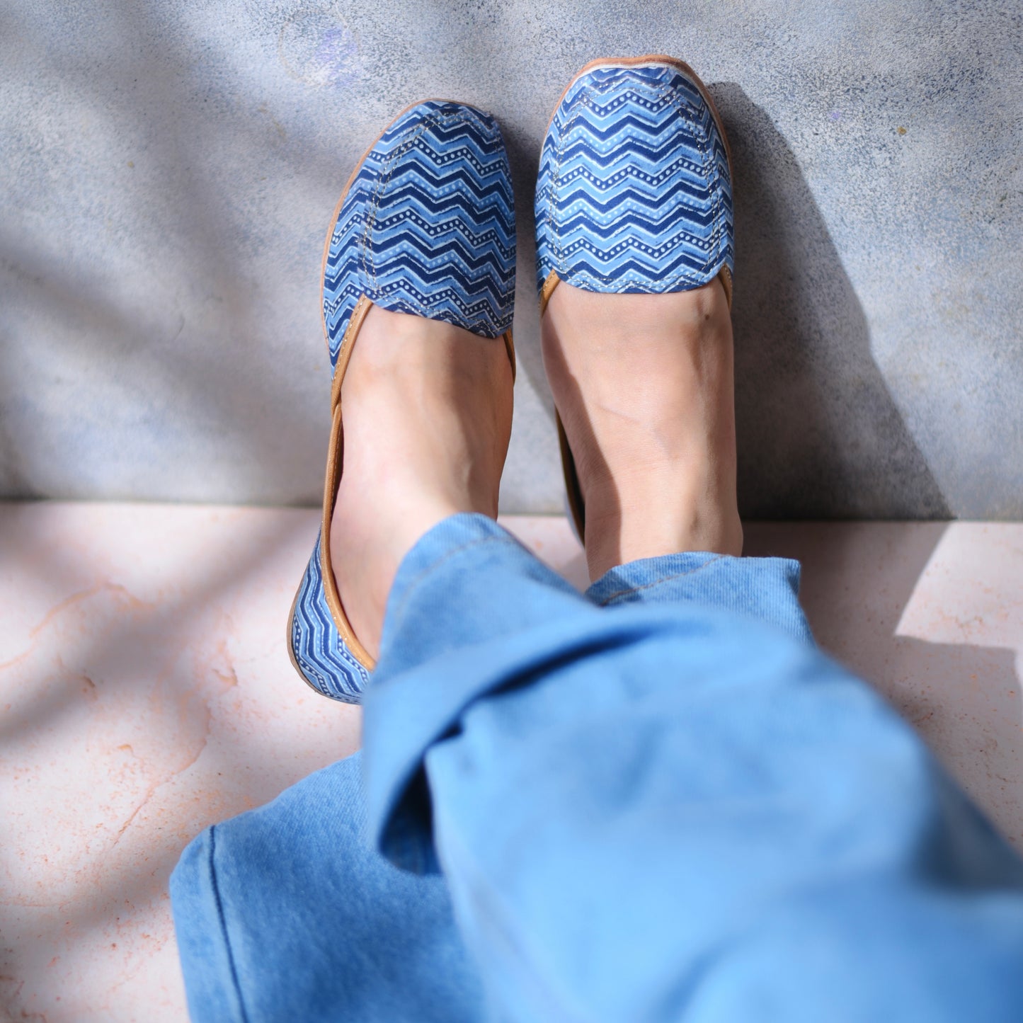 Blue Marine Loafer