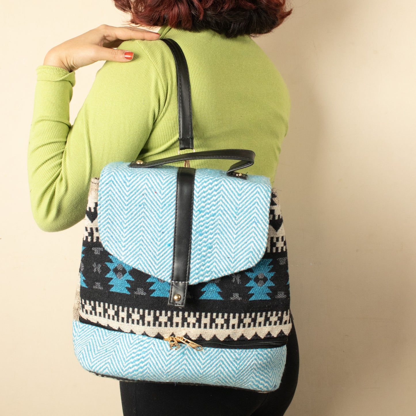 Blue Boho Bag
