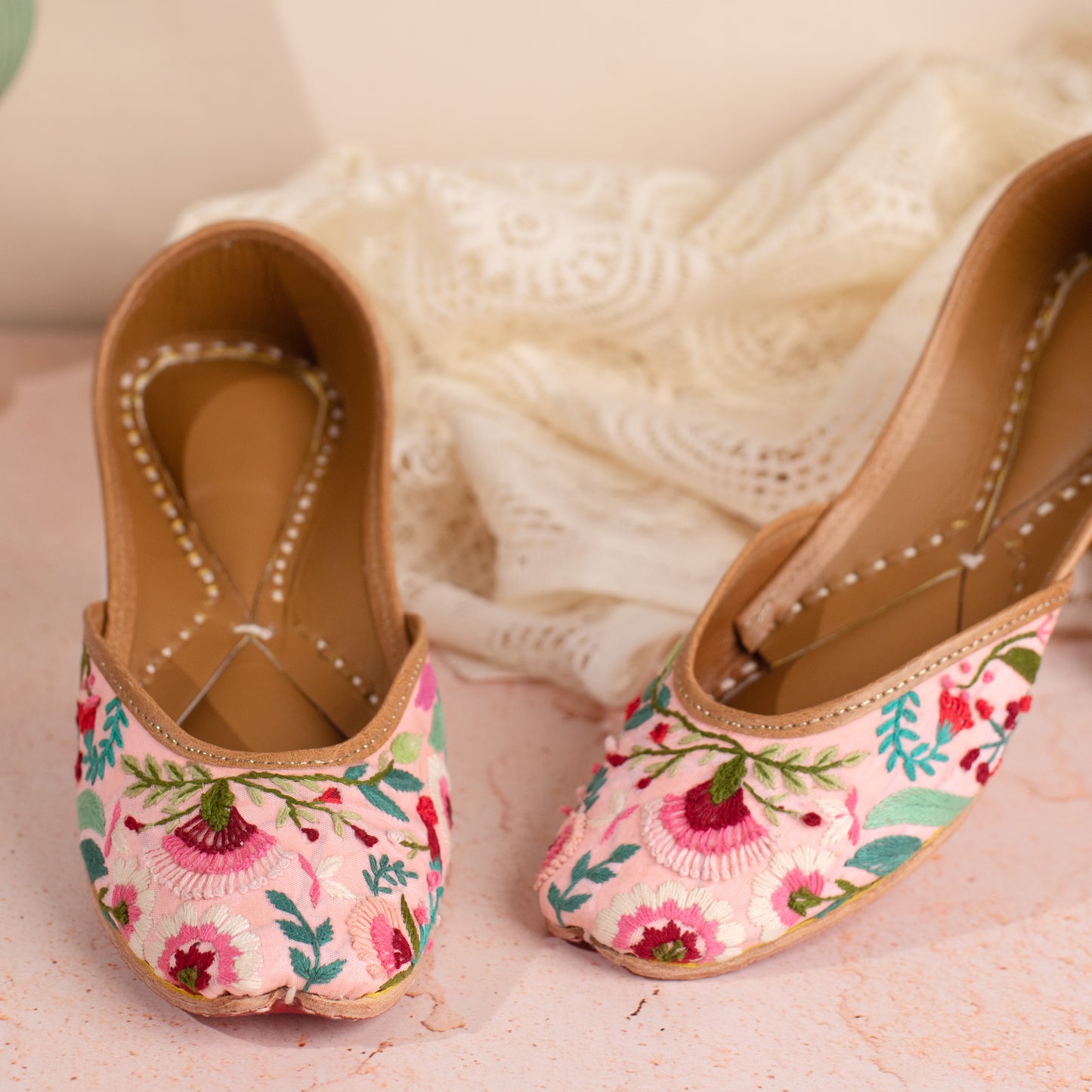 Pink Blossom Juttis