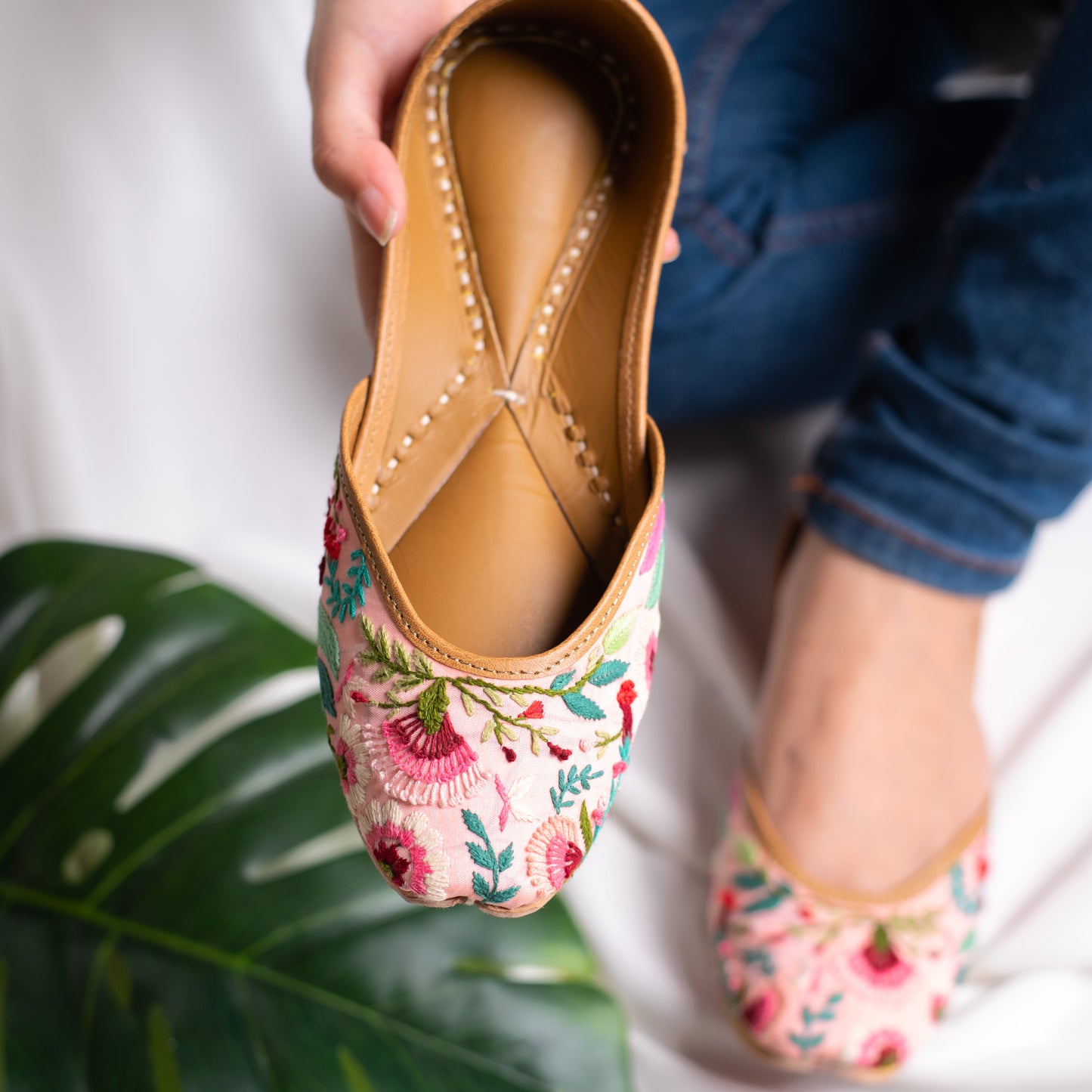 Pink Blossom Juttis