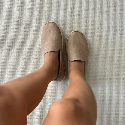 Vintage Earthy Espadrille Shoes