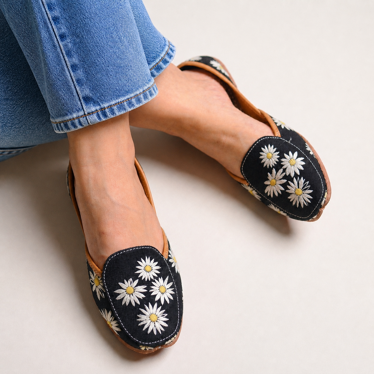 Daisy Black Loafers