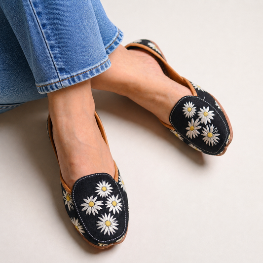 Daisy Black Loafers