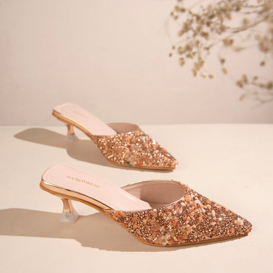 Rose Gold Toned Heels
