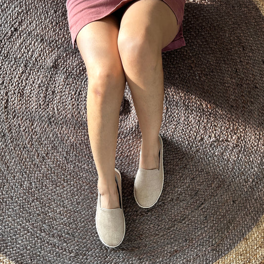 Vintage Earthy Espadrille Shoes