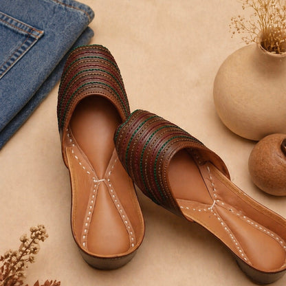 Raha Brown Juttis