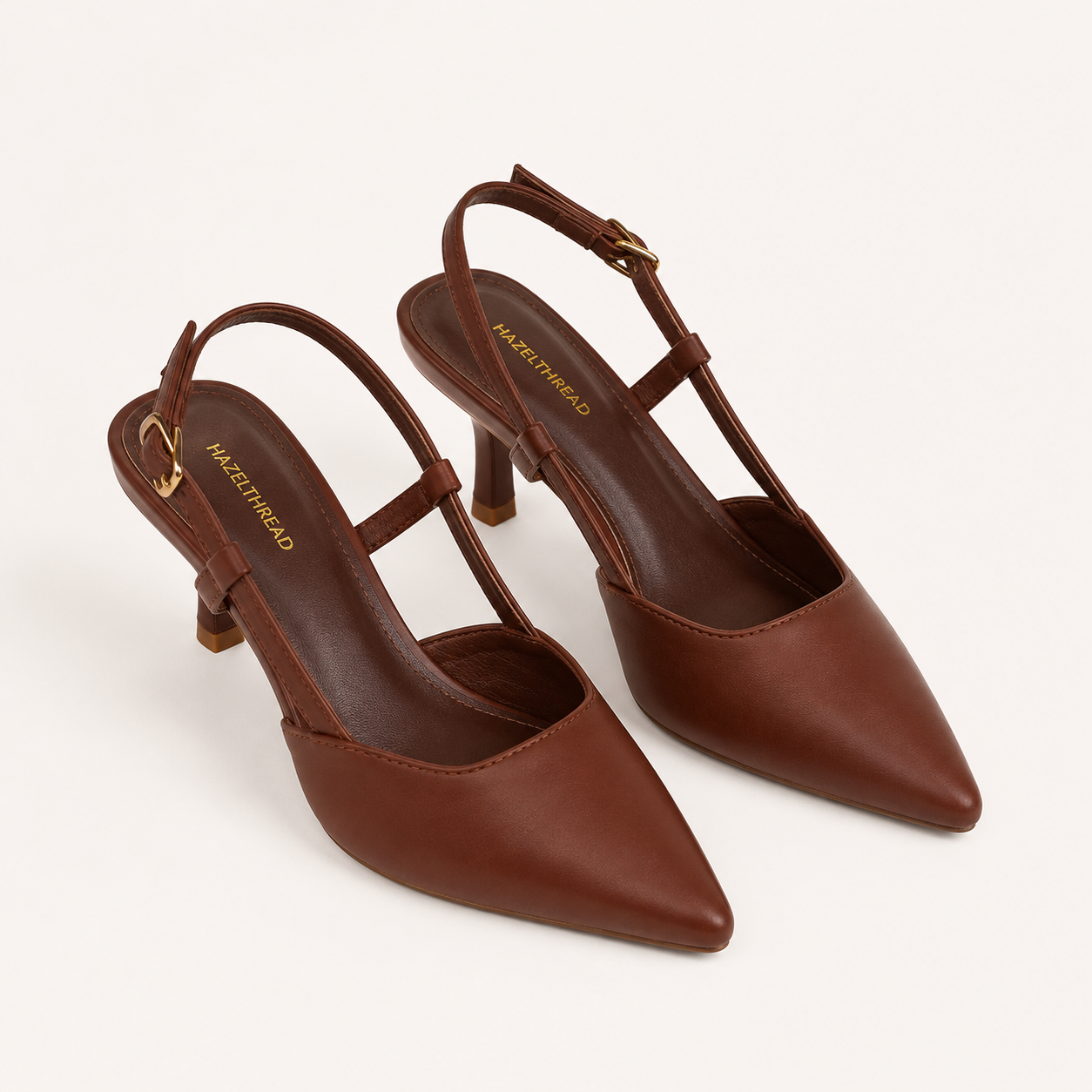 Classic Brown Heels