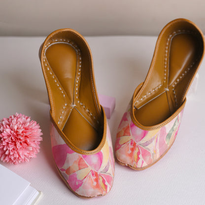 Pink Petals Juttis