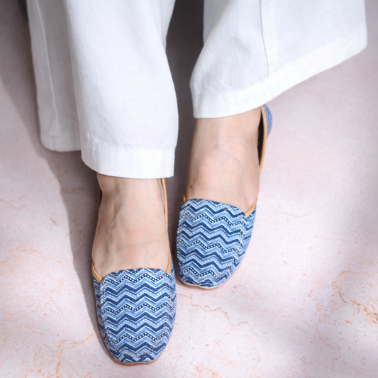 Blue Marine Loafer