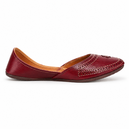 Roop Maroon Jutti