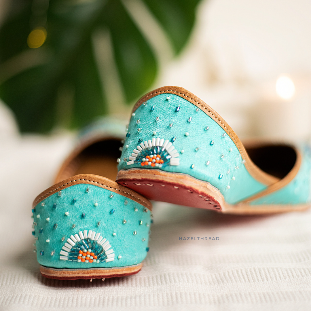 Lagoon Turquoise Juttis